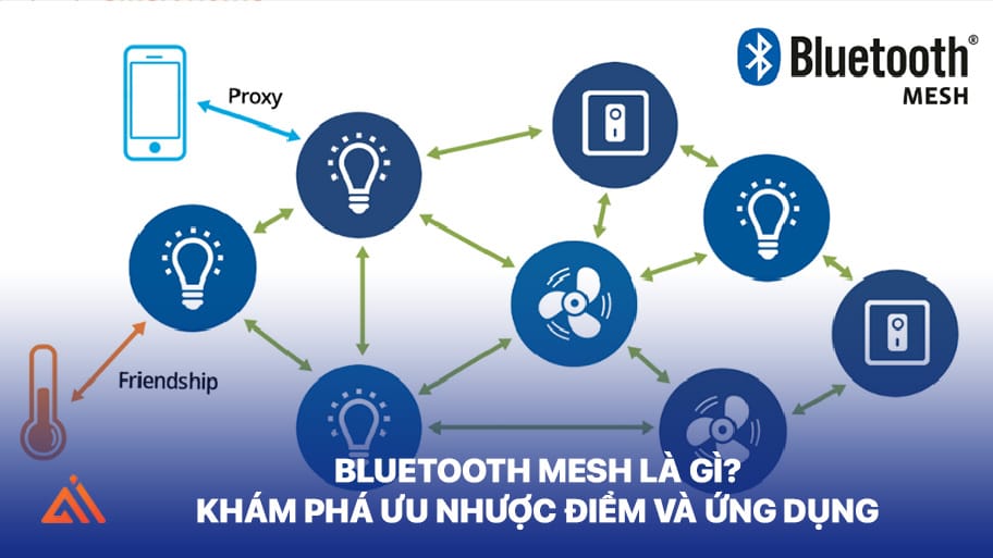 bluetooth mesh là gì? khám phá ưu nhược điểm, ứng dụng