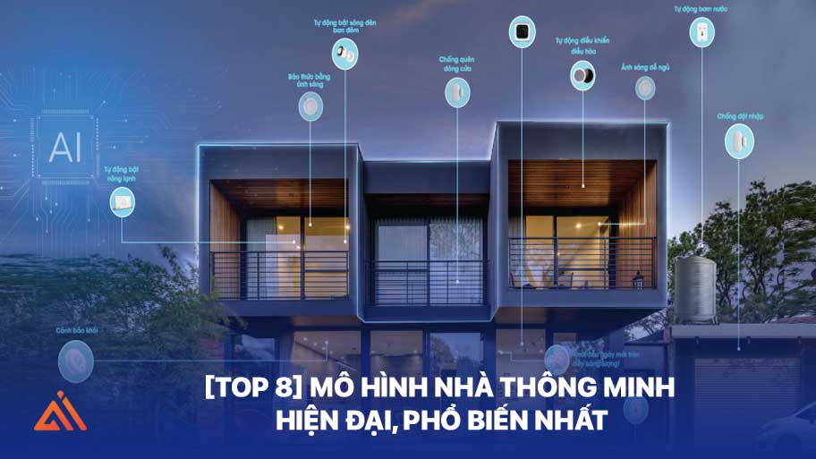 [Top 8] Mô Hình Nhà Thông Minh Hiện Đại, Phổ Biến Nhất