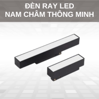 bộ lọc đèn ray led nam châm thông minh
