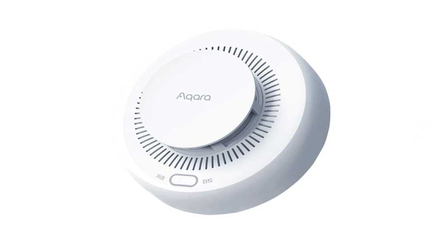 Cảm biến khói Aqara phát hiện nhanh sự cố cháy nổ