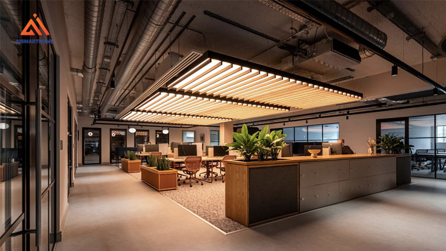 Nội thất cũng là một yếu tố quan trọng trong smart office