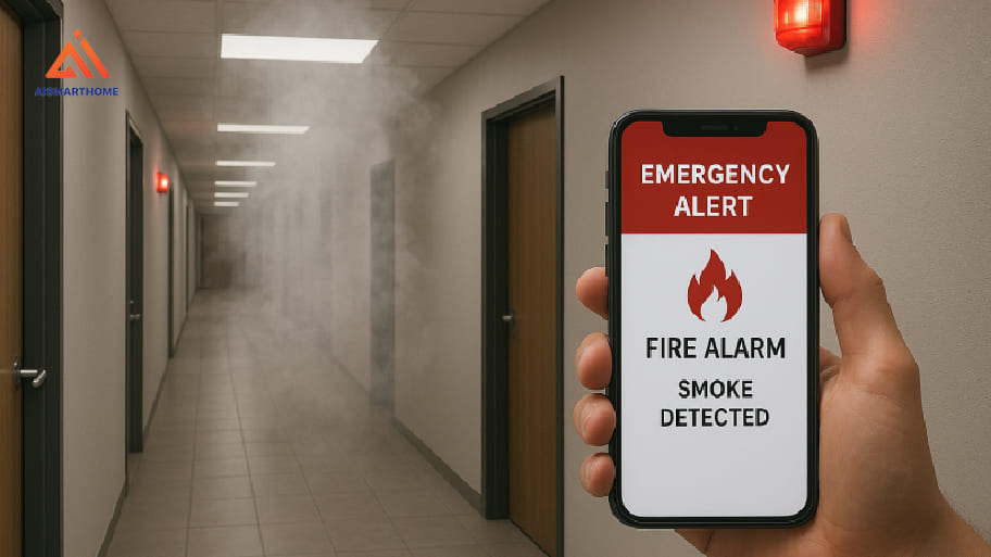 Hệ thống báo cháy thông minh có thể vận hành từ xa và nhạy hơn trong các tình huống