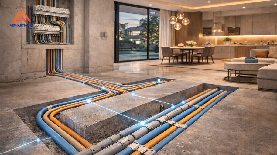 Tối ưu hệ thống dây điện giúp gọn gàng, tinh tế và dễ dàng thiết kế 