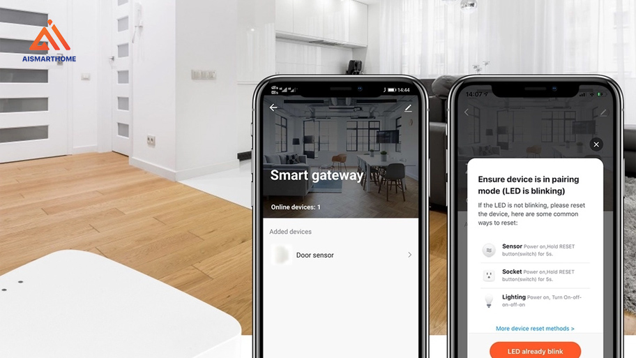 Bộ Hub kết nối với nhiều thiết bị trong nhà thông minh