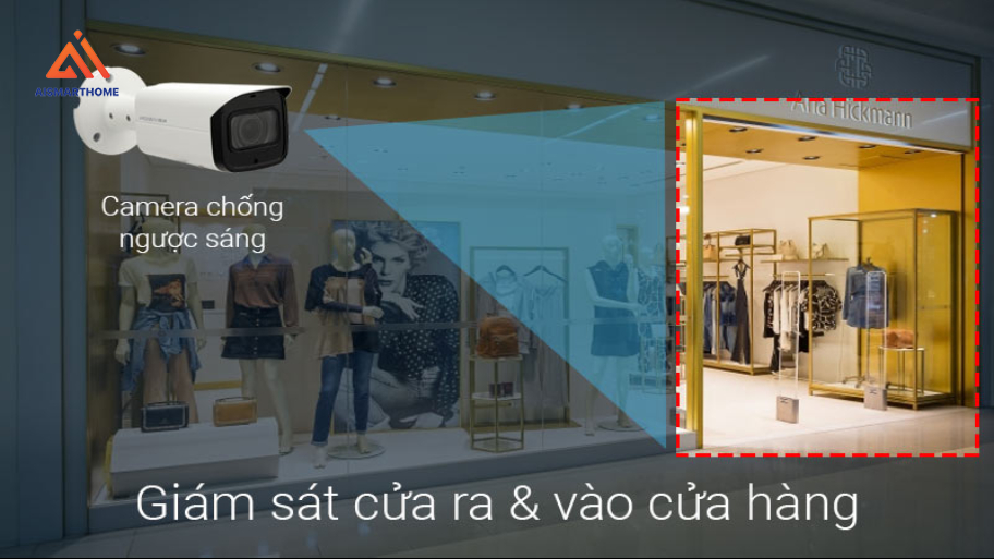 Bắt camera tại khu vực lối đi vào để có thể nắm bắt được tình hình nhanh chóng