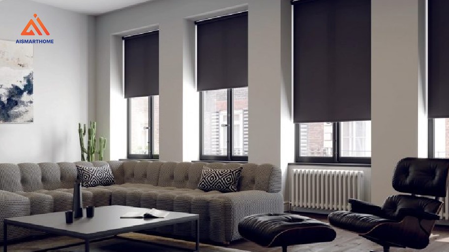 Rèm cuốn ngoài trời tự động hỗ trợ kiểm soát ánh sáng tại các khu vực làm việc