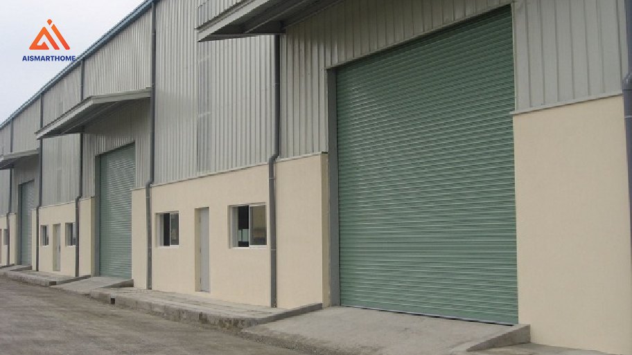 Tiết kiệm không gian là lợi ích khi sử dụng cửa cuốn nổi bật nhất với khả năng tối ưu diện tích cho công trình