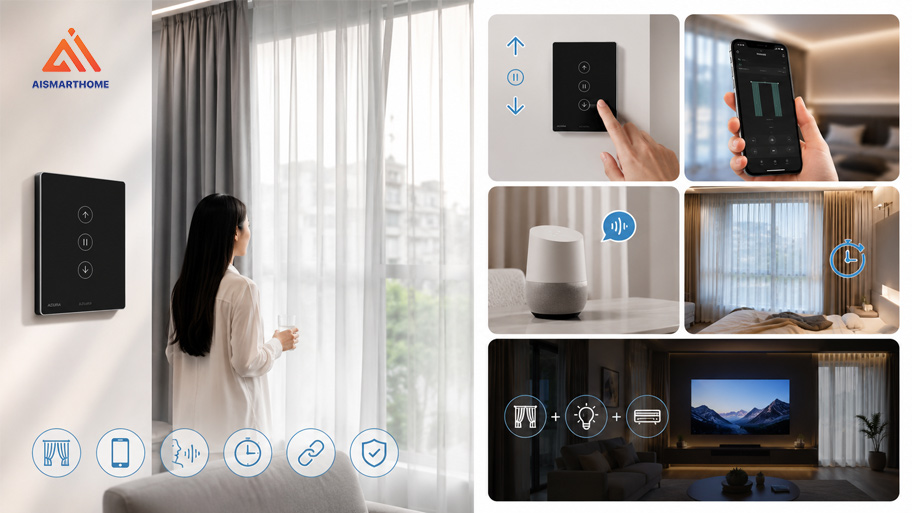Tính năng nổi bật của công tắc rèm